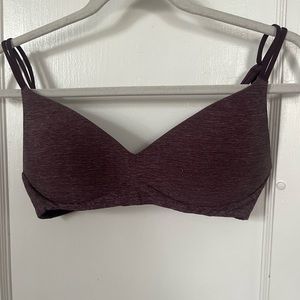 Aerie Real Sunnie Wireless Push Up Bra 32D